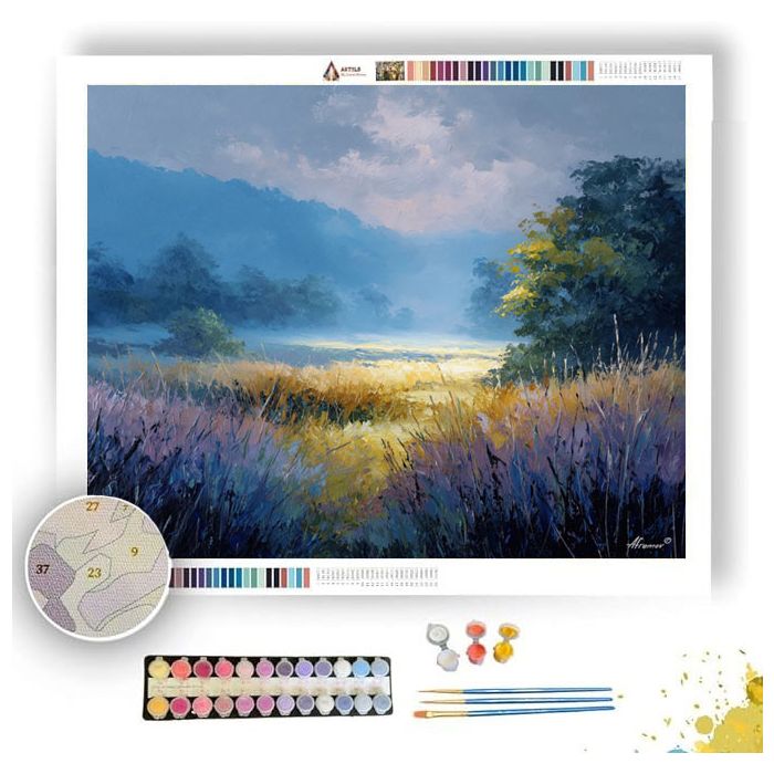 THE SILENT CLEARING - Paint by Numbers Full Kit