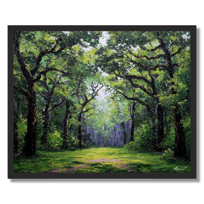 VELVET FOREST SHADE - FRAMED