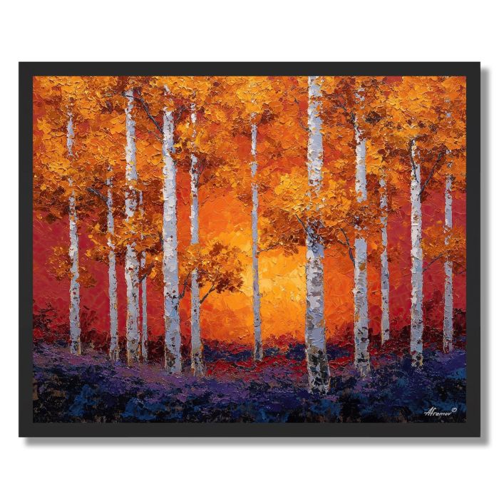 FOREST AT GOLDEN PEAK - FRAMED