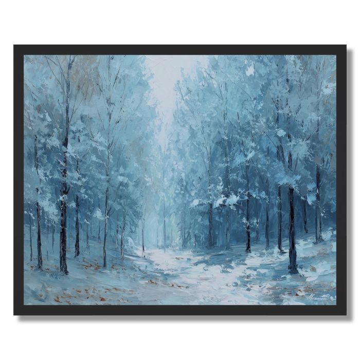FOREST FROSTLINE - FRAMED