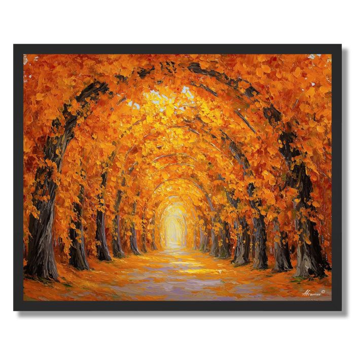 THE AUTUMN ARCHWAY - FRAMED