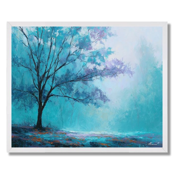 THE TURQUOISE MIST - FRAMED
