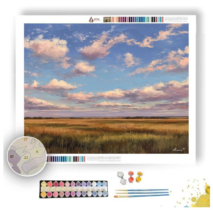 OPAL SKY PRAIRIE - Paint by Numbers Full Kit