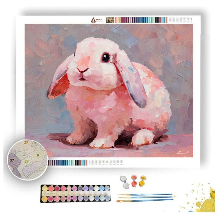 PIXEL KAWAII BUNNY - Paint by Numbers Full Kit
