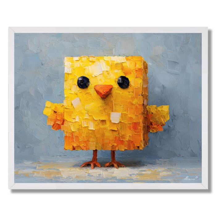 ISO CHICK SMALL CUBE - FRAMED