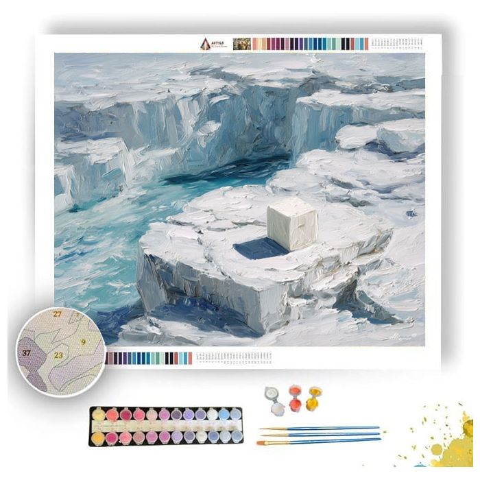 ISO SEAL CUBE FORM - Paint by Numbers Full Kit