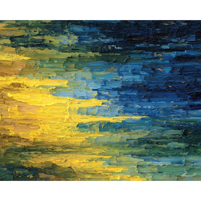 graffiti lightning, bright yellow sprays, cobalt streaks, electric wall art, urban thunder colors, layered graffiti