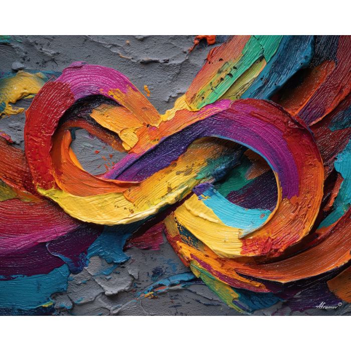 freeform graffiti, looping spray art, city wall mural, dynamic graffiti strokes, urban movement painting