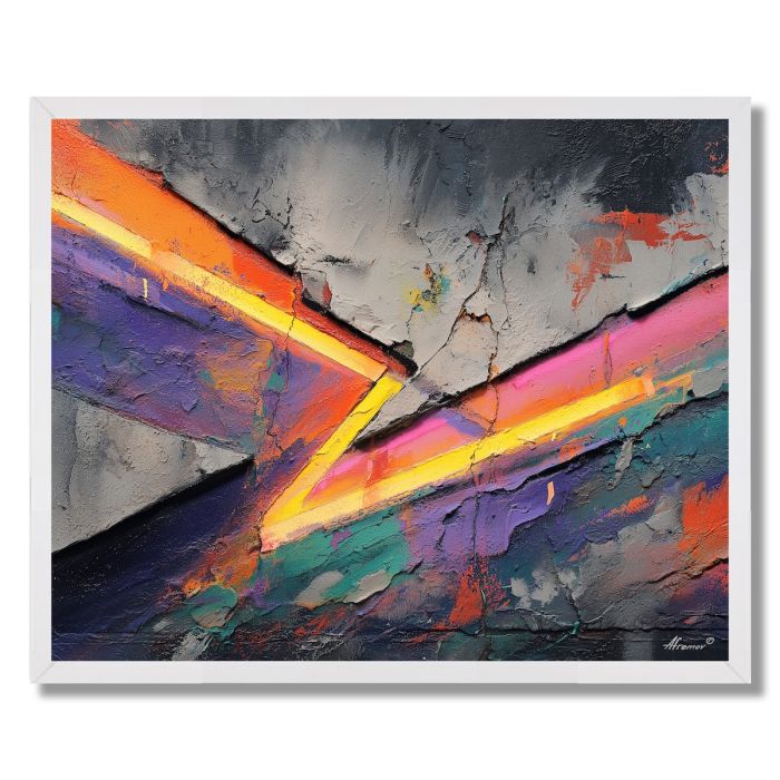 SHARP EDGE SPRAY - FRAMED