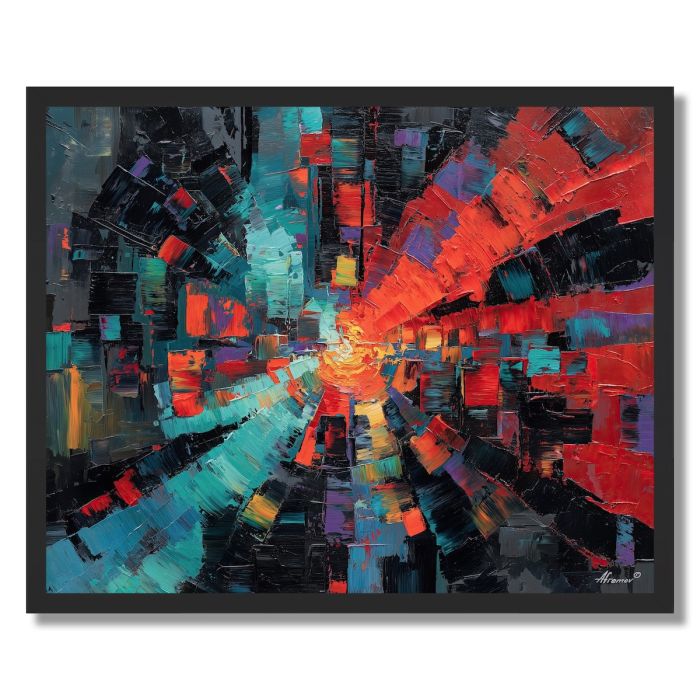 STREET ENERGY FLOW - FRAMED