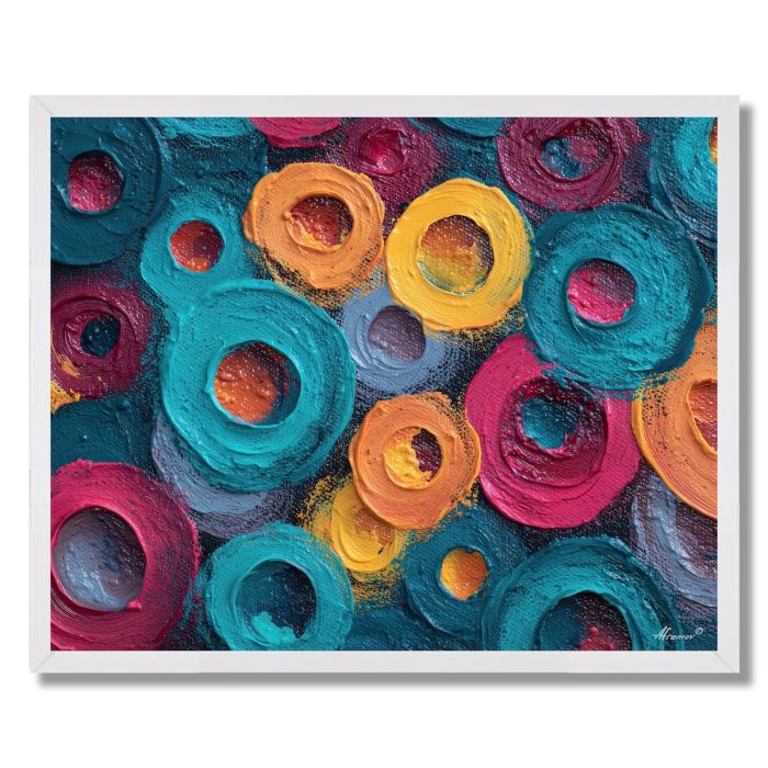 ECHO STREET PATTERN - FRAMED