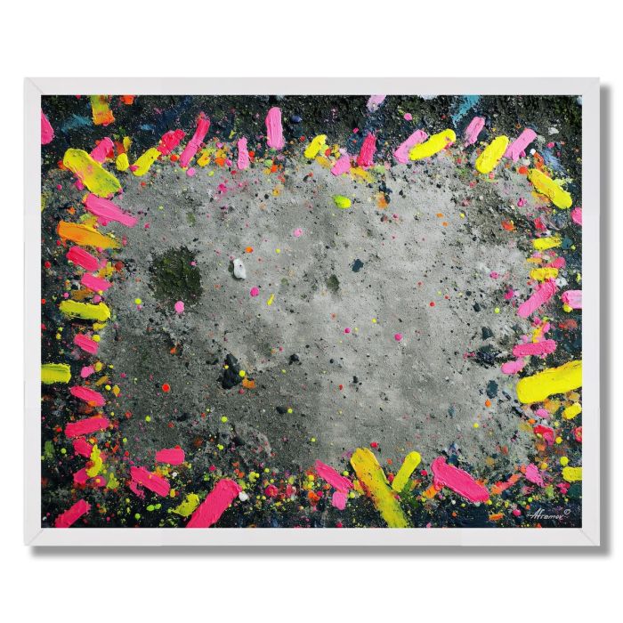 SPRAY FIELD BRIGHT - FRAMED