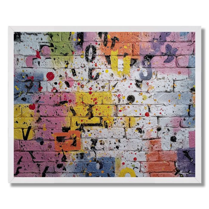 BROKEN CITY TAG - FRAMED