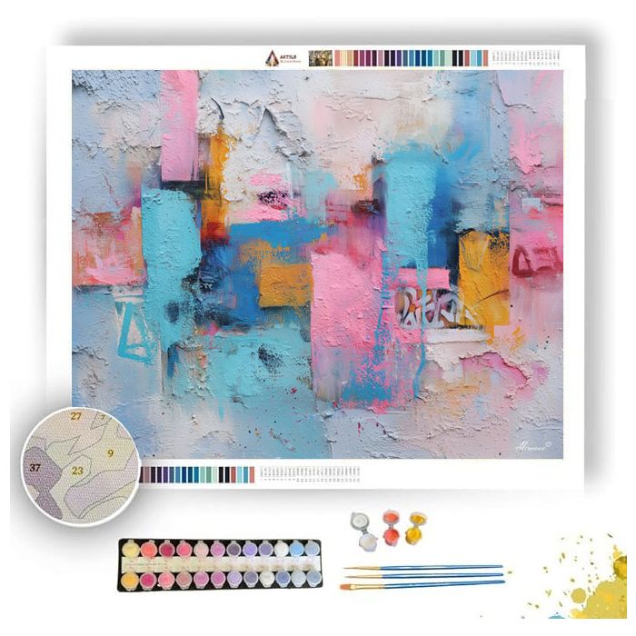 URBAN TAG DREAM - Paint by Numbers Full Kit