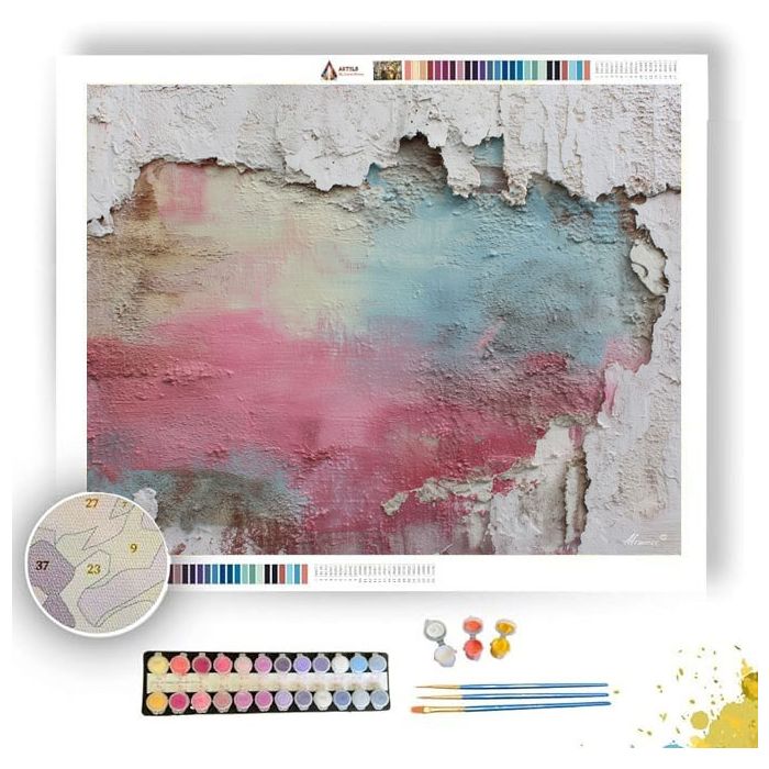 CONCRETE DREAM FLOW - Paint by Numbers Full Kit