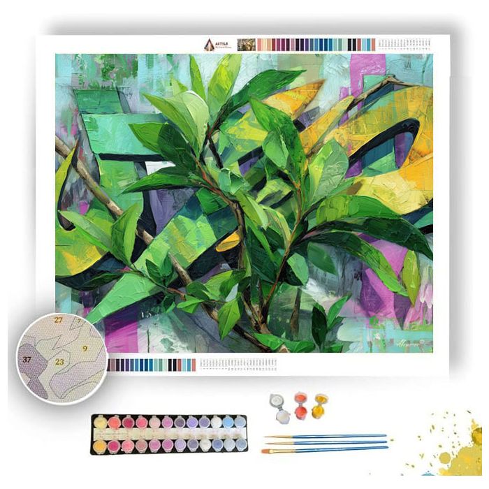 URBAN JUNGLE MARK - Paint by Numbers Full Kit