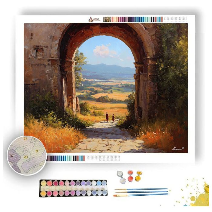 GOLDEN ARCHWAY - Paint by Numbers Full Kit