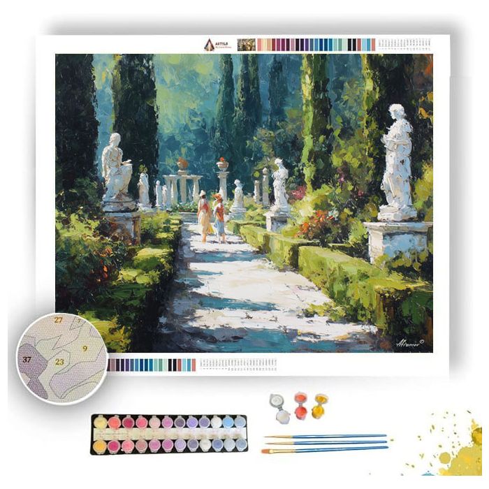 MARBLE GARDEN - Paint by Numbers Full Kit