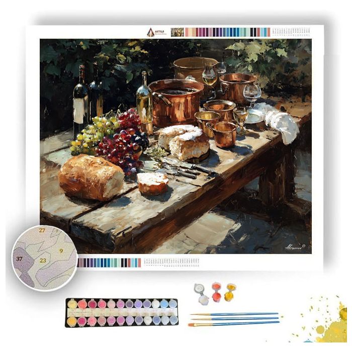 FEAST OF SUMMER - Paint by Numbers Full Kit