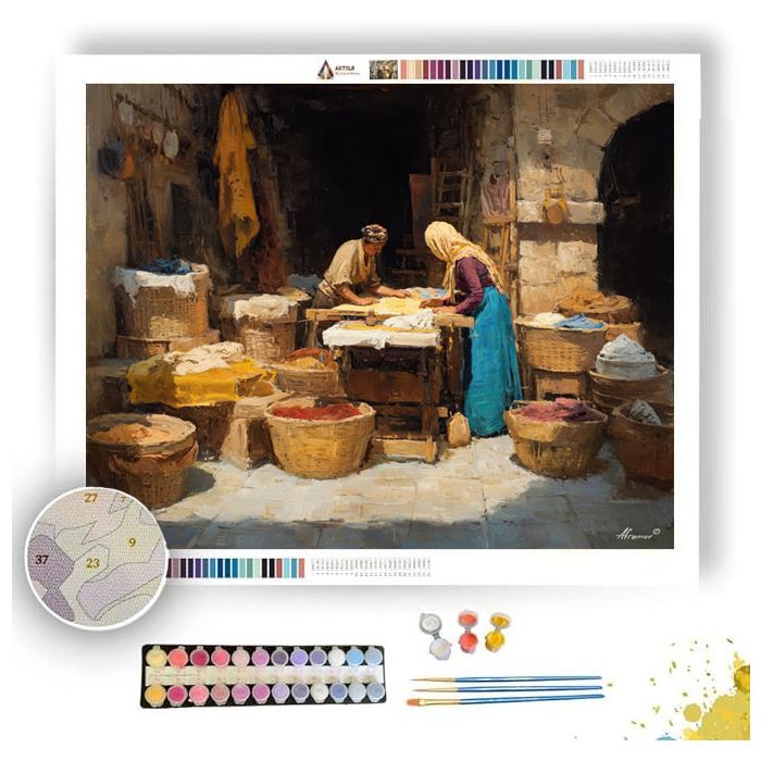 CLOTH MAKERS - Paint by Numbers Full Kit