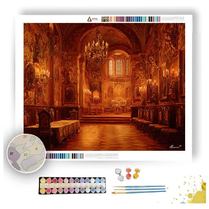 CHAMBER OF GOLD - Paint by Numbers Full Kit