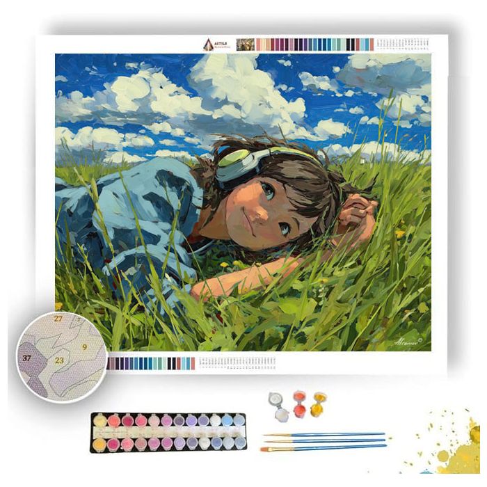 MEADOW WIND SONG - Paint by Numbers Full Kit