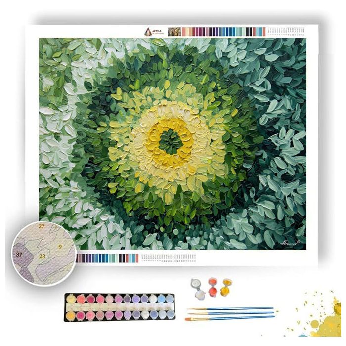 GARDEN LEAF WHEEL - Paint by Numbers Full Kit