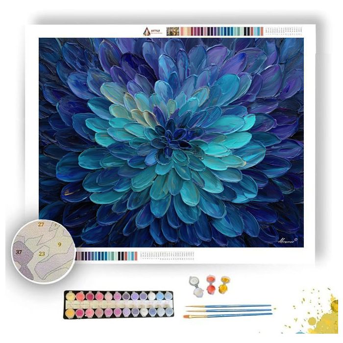 DEEP SEA BLOOM - Paint by Numbers Full Kit