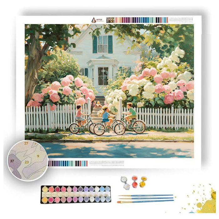 VINTAGE SUMMER - Paint by Numbers Full Kit