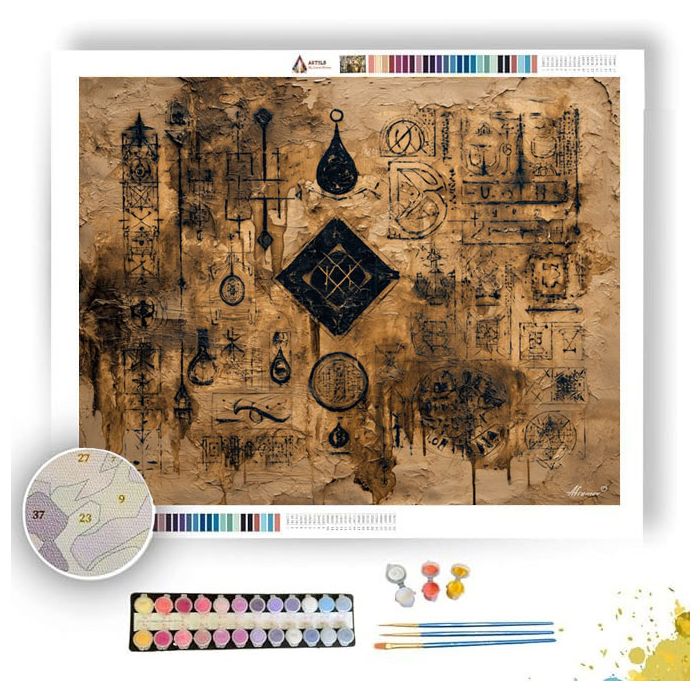 OLD WORLD ALCHEMY - Paint by Numbers Full Kit