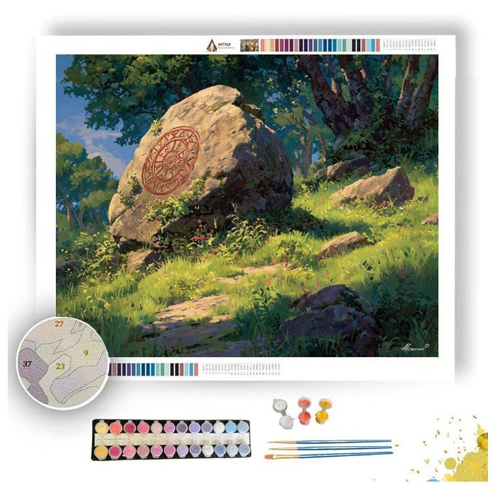 THE SILENT RUNE - Paint by Numbers Full Kit