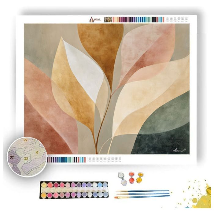 NATURAL MINIMAL - Paint by Numbers Full Kit