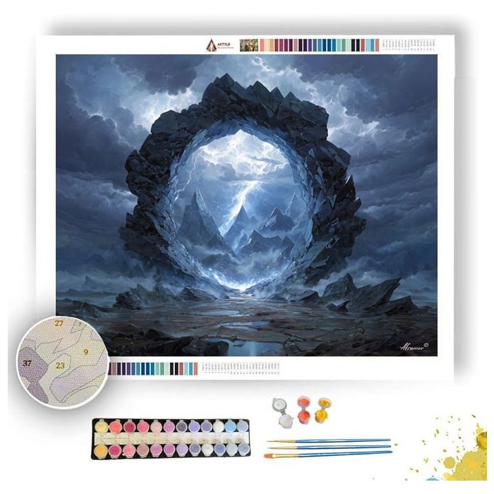 OBSIDIAN PORTAL - Paint by Numbers Full Kit