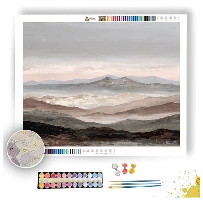 CALM RIDGE - Paint by Numbers Full Kit