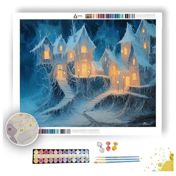 FROZEN CURSE - Paint by Numbers Full Kit