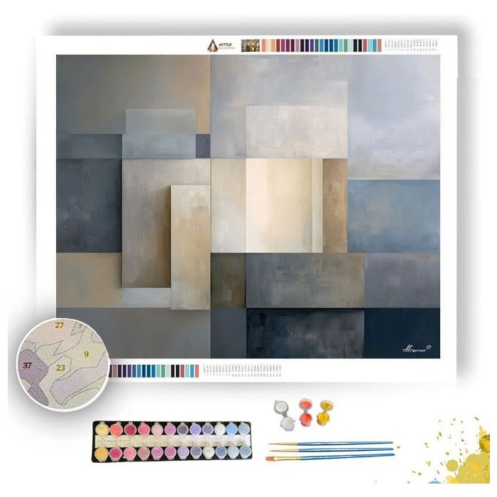 URBAN MINIMALISM - Paint by Numbers Full Kit