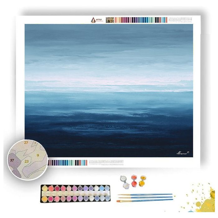 GRADIENT CALM - Paint by Numbers Full Kit