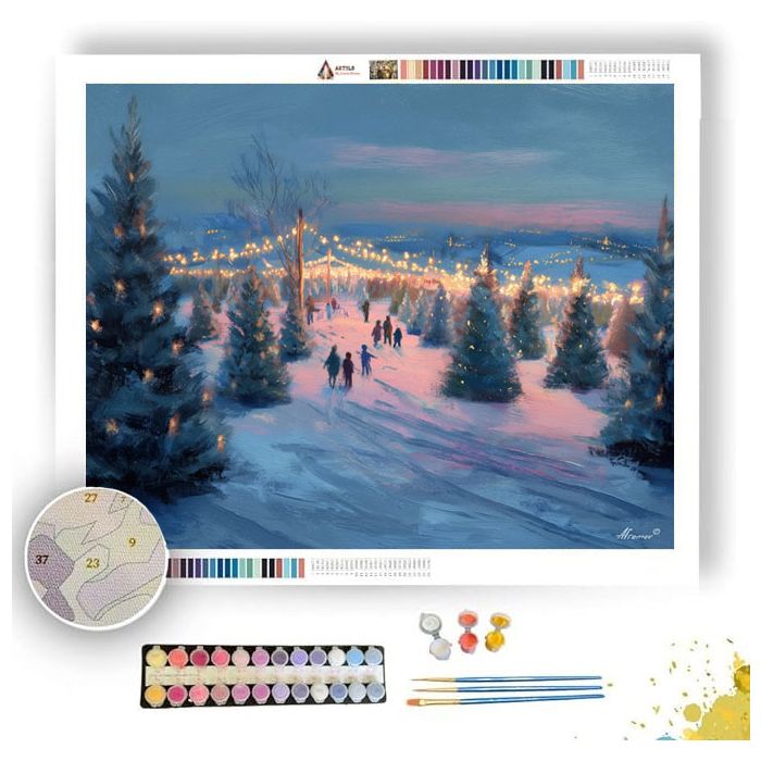 TREE FARM - Paint by Numbers Full Kit