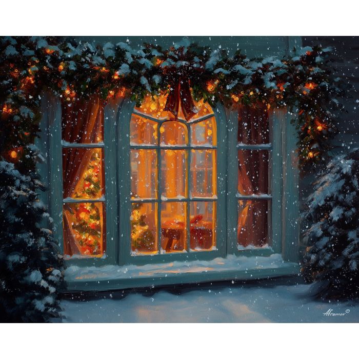 CHRISTMAS WINDOW