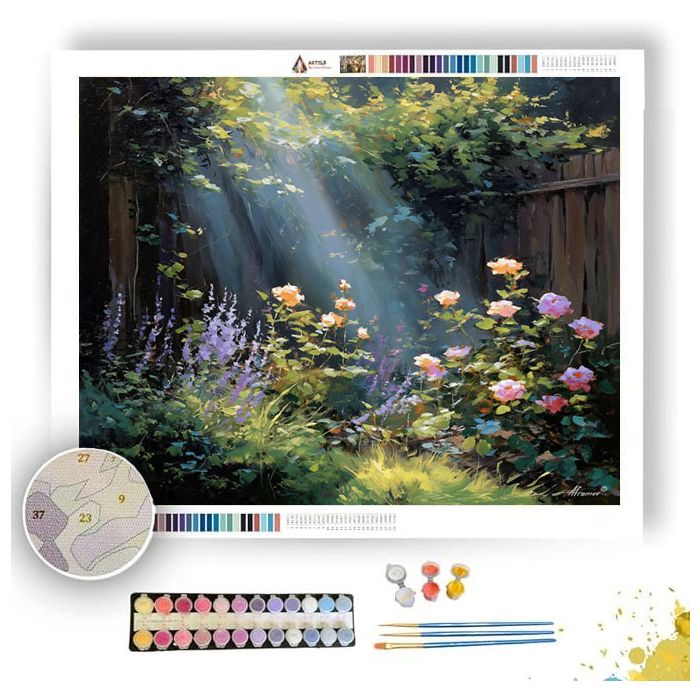 GARDEN WHISPERS - Paint by Numbers Full Kit
