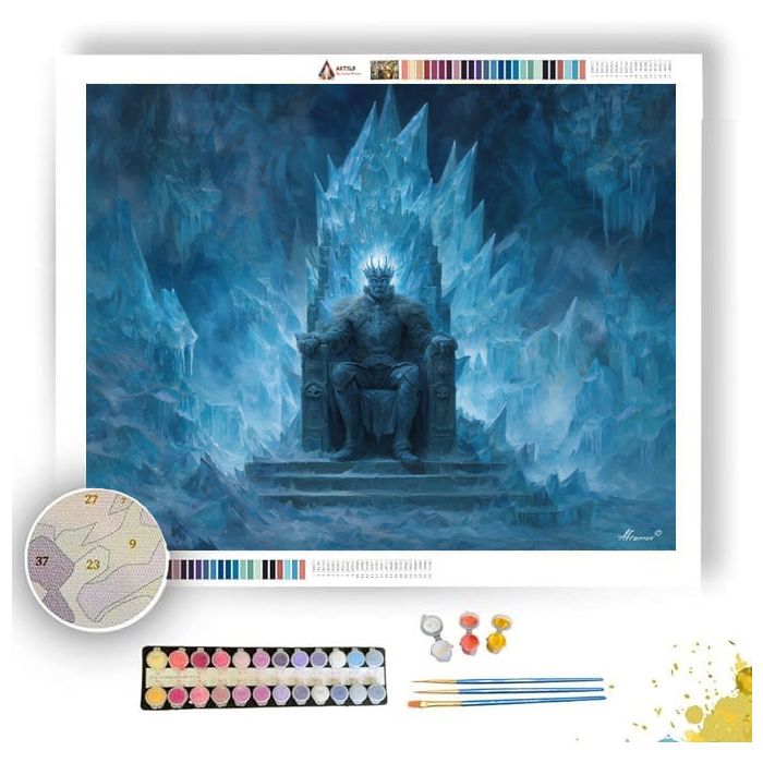 ICEBOUND KING - Paint by Numbers Full Kit