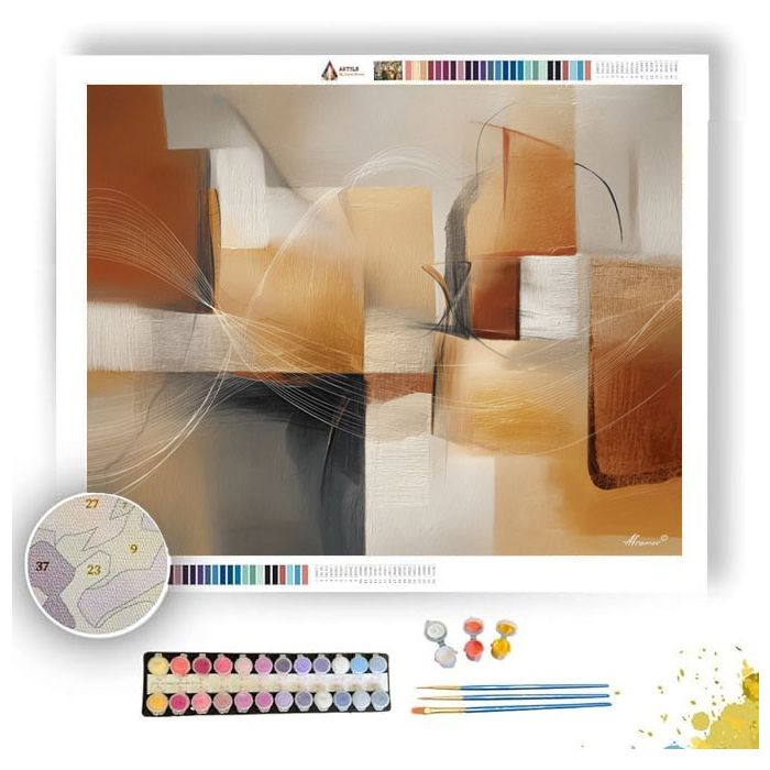 MODERN FUSION - Paint by Numbers Full Kit