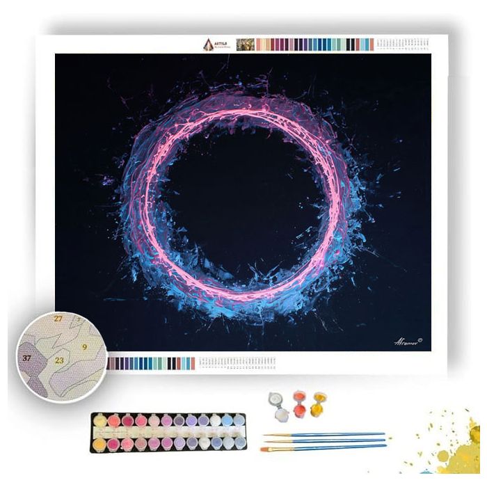 NEON ENCHANTMENT - Paint by Numbers Full Kit