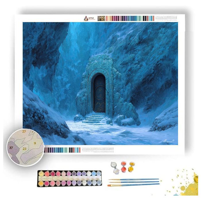 THE SNOWLOCK - Paint by Numbers Full Kit