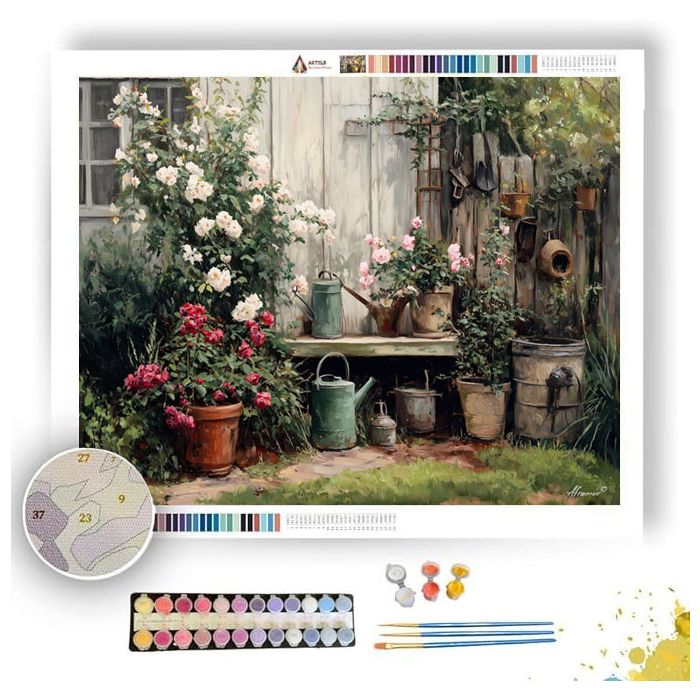 HERITAGE GARDEN - Paint by Numbers Full Kit
