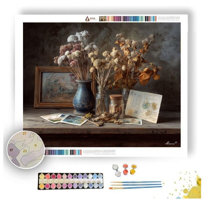 OLD PHOTO MEMORIES - Paint by Numbers Full Kit