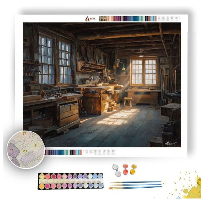 CLASSIC WORKSHOP - Paint by Numbers Full Kit