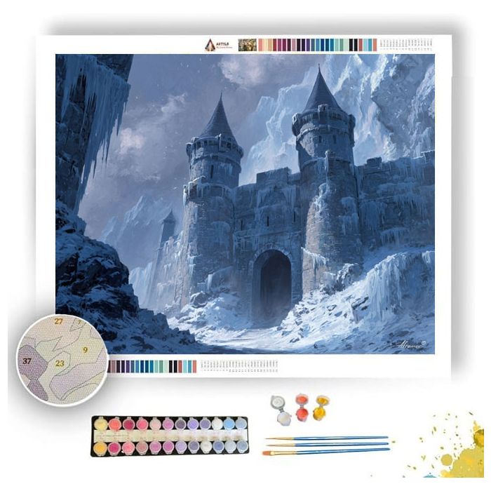 FROSTBITTEN REALM - Paint by Numbers Full Kit