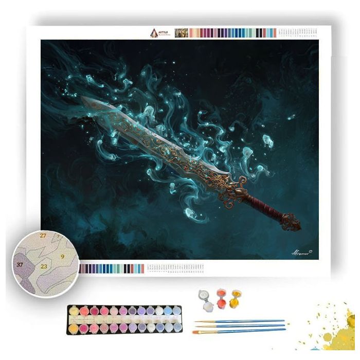 SOULBOUND DAGGER - Paint by Numbers Full Kit
