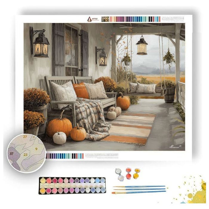 HARVEST PORCH - Paint by Numbers Full Kit